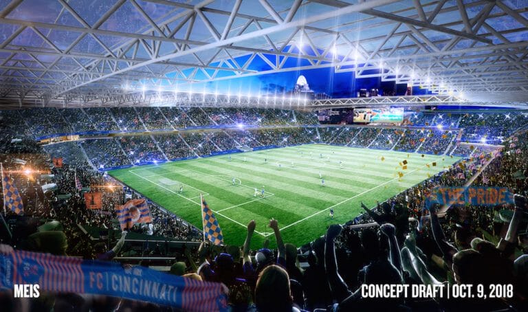 Cincinnati apresenta design de novo estádio