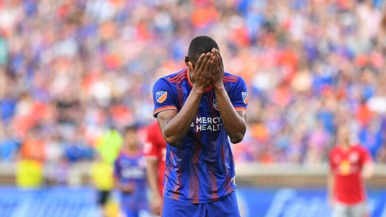 Perto de completar 100 jogos, FC Cincinnati já sofreu mais de 200 gols não conquistou 20 vitórias