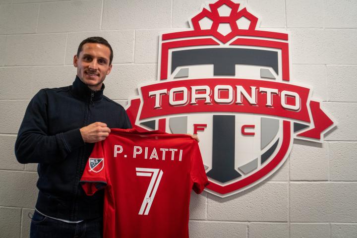 Piatti apresentado pelo Toronto FC