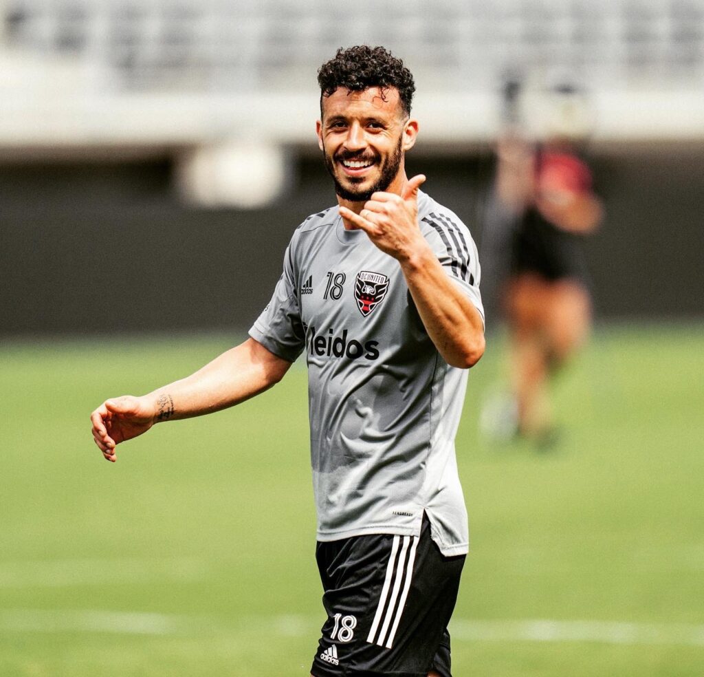 Felipe Martins com o DC United