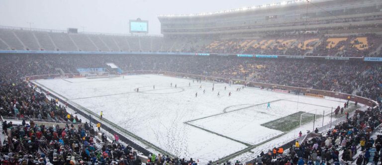 Jogo na neve? Colorado Rapids e Houston Dynamo enfrentam tempo frio nessa quarta-feira