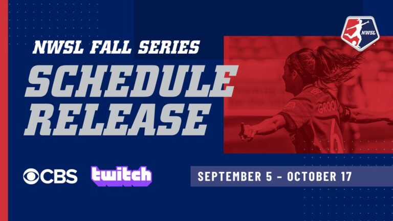 NWSL divulga calendário completo da Fall Series