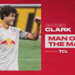 Caden Clark home do jogo