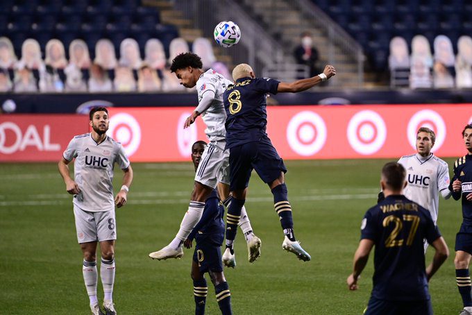 Perdido em campo, Philadelphia Union não resistiu ao New England Revolution