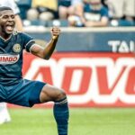 Mark McKenzie comemora vitória do Philadelphia Union sobre o Vancouver Whitecaps