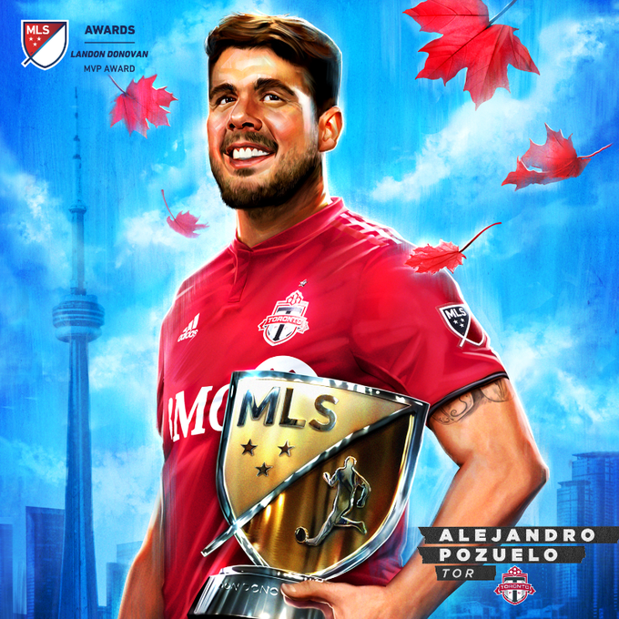 Pozuelo, do Toronto, é eleito MVP da temporada 2020