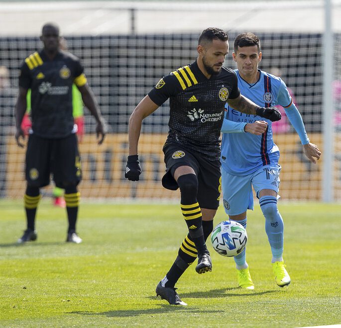 Artur se tornou um dos pilares do meio campo do Columbus Crew