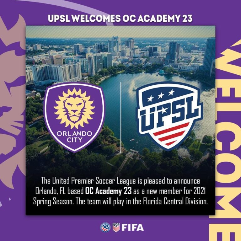 Orlando City Sub 23 jogará na quarta divisão em 2021