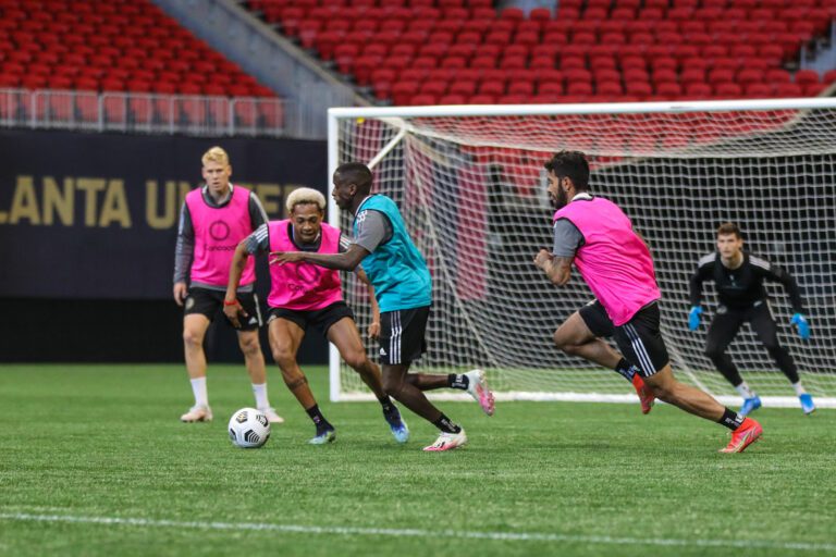 Champions League: Philadelphia Union treina no local da partida contra o Atlanta United