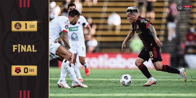 Champions League: Atlanta United passa por sustos, faz gol no fim e se classifica às quartas de final