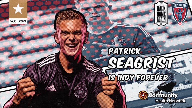 Patrick Seagrist chega ao Indy Eleven, emprestado pelo Inter Miami