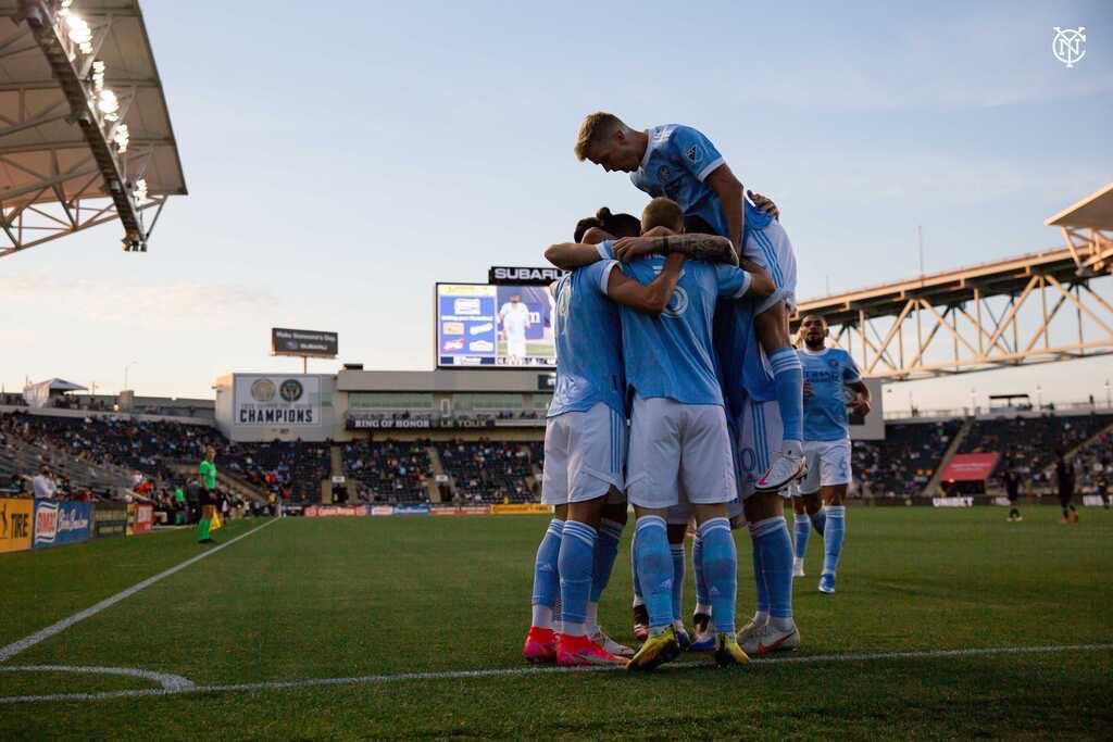 Castellanos faz de letra e NY City bate o Philadelphia Union fora de casa