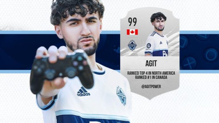 eMLS: Vancouver Whitecaps contrata o número 1 no ranking da Playstation no Canadá