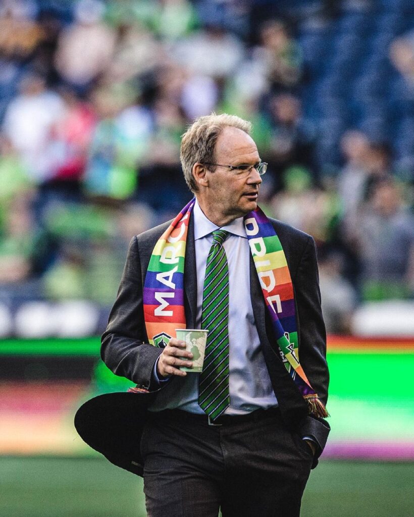 Brian Schmetzer (Reprodução/Instagram Seattle Sounders)