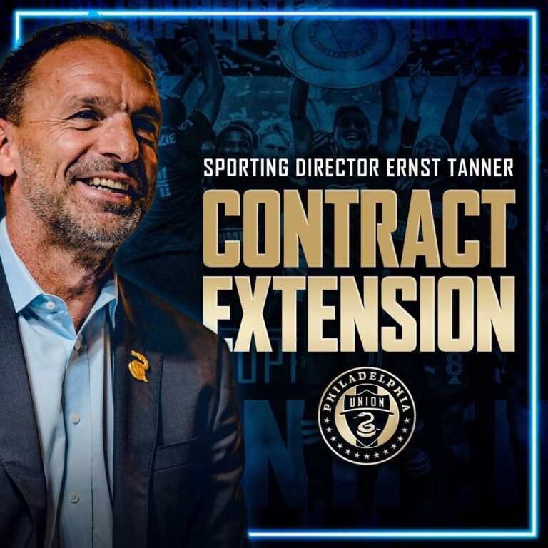 Philadelphia Union anuncia extensão do contrato de diretor esportivo que ajudou a fortalecer o clube