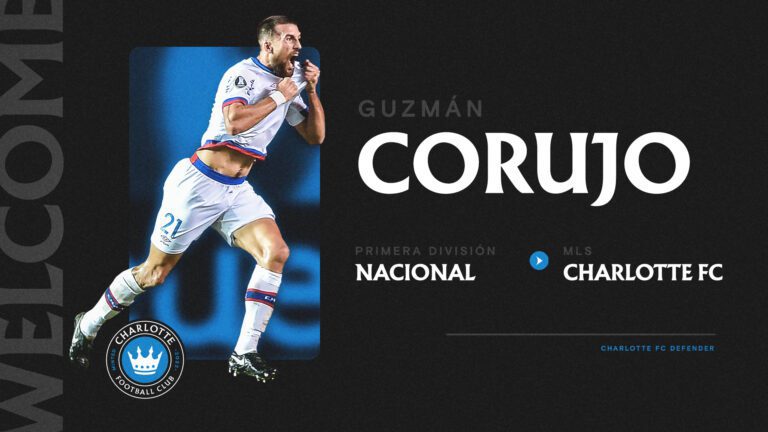 Charlotte FC anuncia contratação de zagueiro ex-Nacional/URU