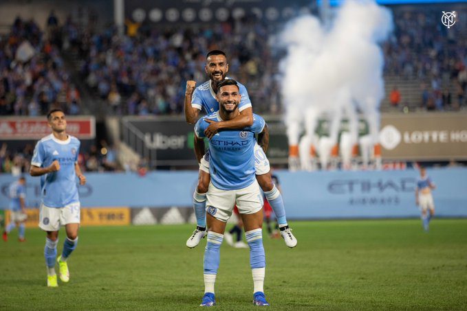 Castellanos brilha e NYCFC derrota o NE Revolution no Yankee Stadium