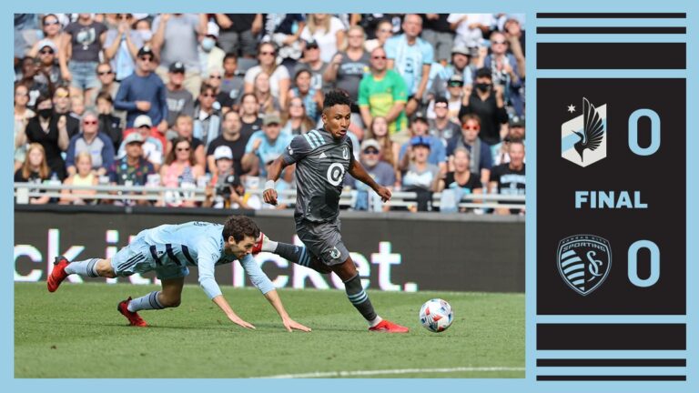 Sporting KC fica com um homem a menos, mas segura empate contra Minnesota United