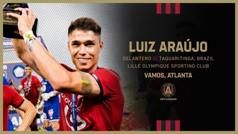 OFICIAL: Luiz Araújo é jogador do Atlanta United