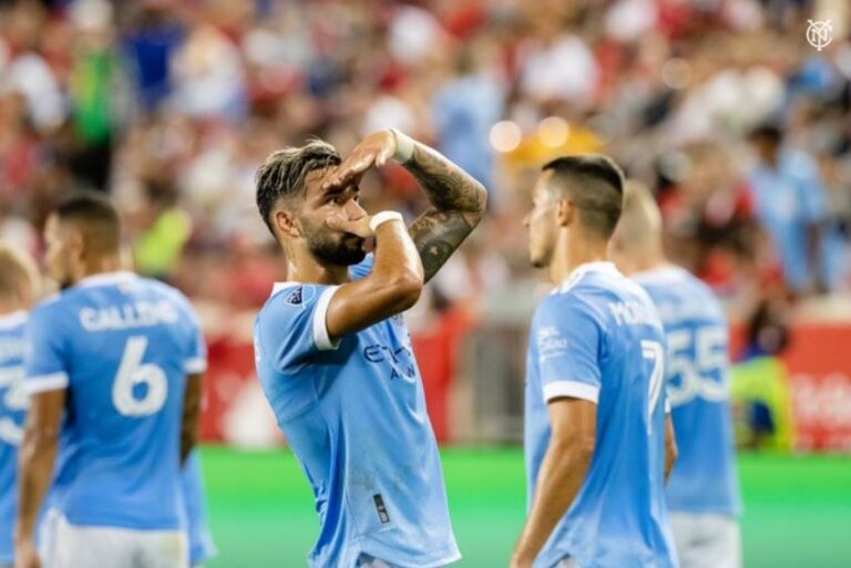 Castellanos em ação pelo New York City FC