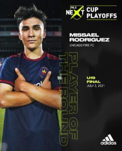 Chicago Fire assina contrato profissional com promessa da base