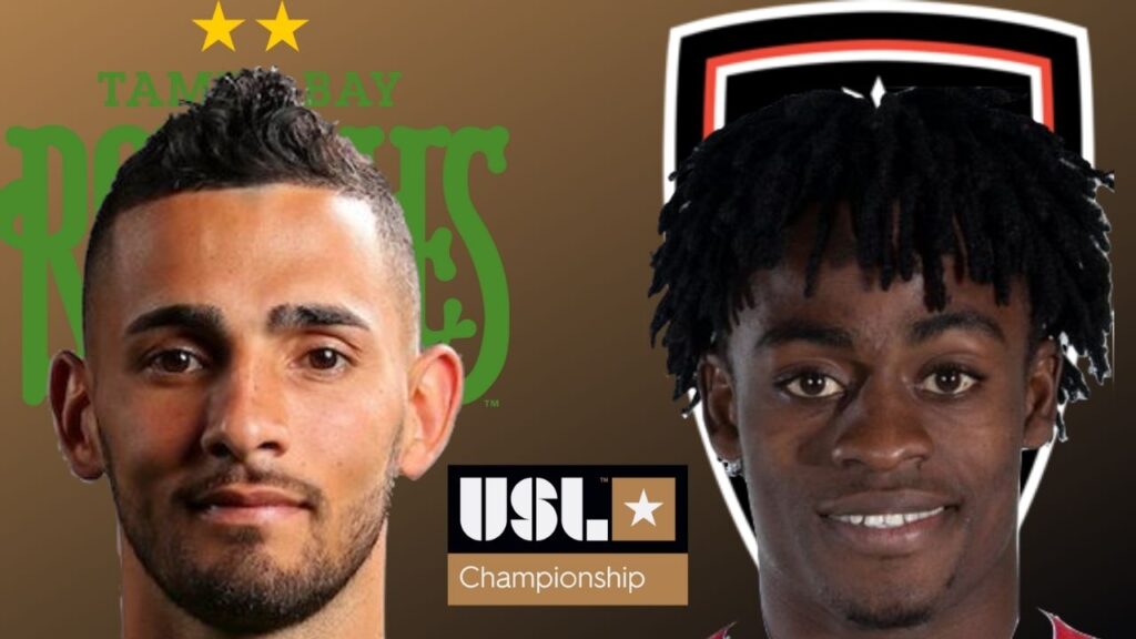 Tampa Bay Rowdies, de Léo Fernandes, e Orange County SC, de Ronaldo Damus, fazem a final da USL Championship em 2021. (Território MLS)