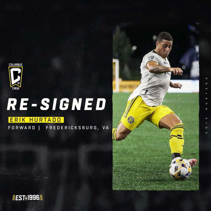 Columbus Crew estende contrato de atacante que recusou vacina contra a COVID-19