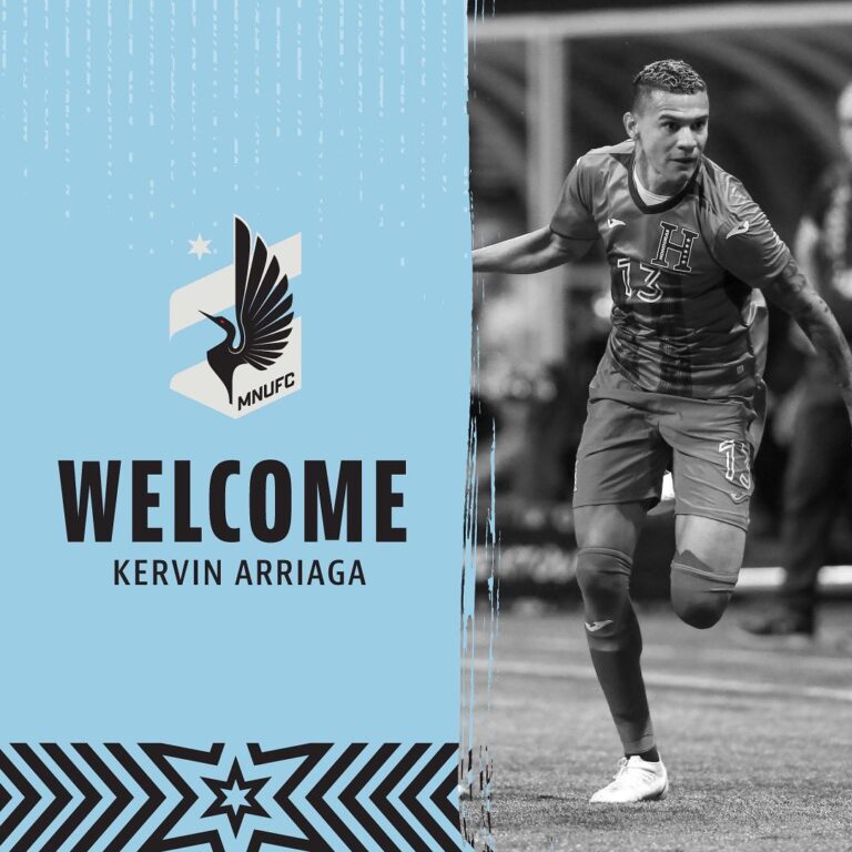 Minnesota United anuncia a contratação de volante  hondurenho