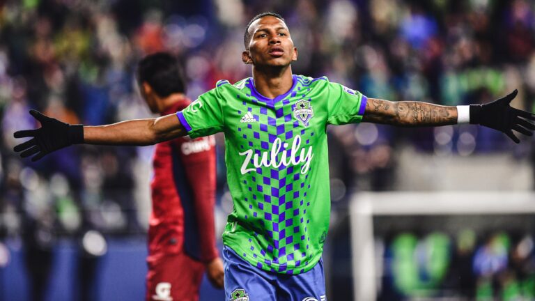 Ex-gremista marca, Seattle Sounders goleia Motagua/HON e avança na CONCACAF Champions League