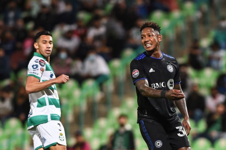 CF Montréal sofre gol no fim e perde para o Santos Laguna/MEX no jogo de ida das oitavas da CONCACAF Champions League