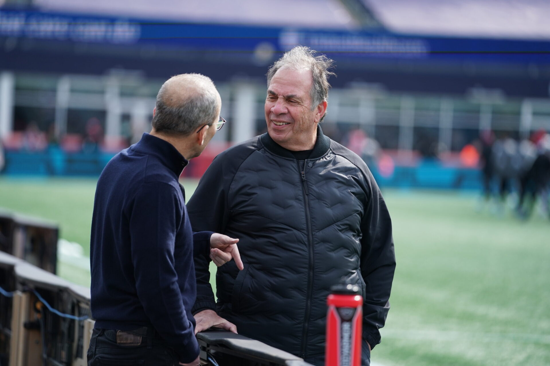 Bruce Arena e Jonathan Kraft