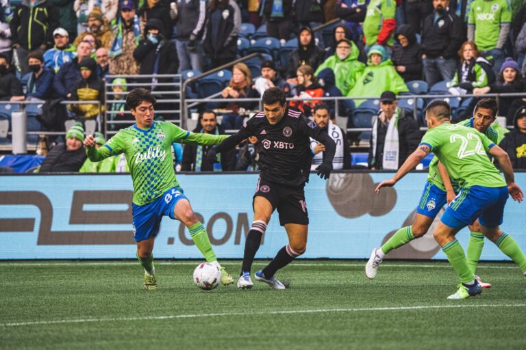 Fora de casa, Inter Miami surpreende e bate o Seattle Sounders em jogo com cobertura in loco do Território MLS