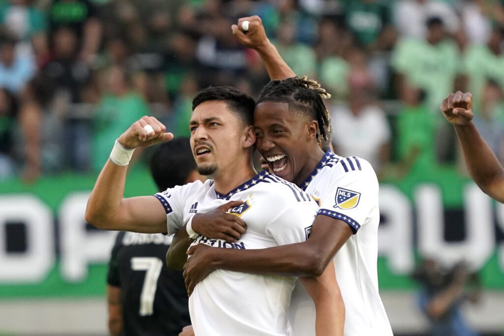 LA Galaxy venceu o Austin FC em 8 de maio de 2022