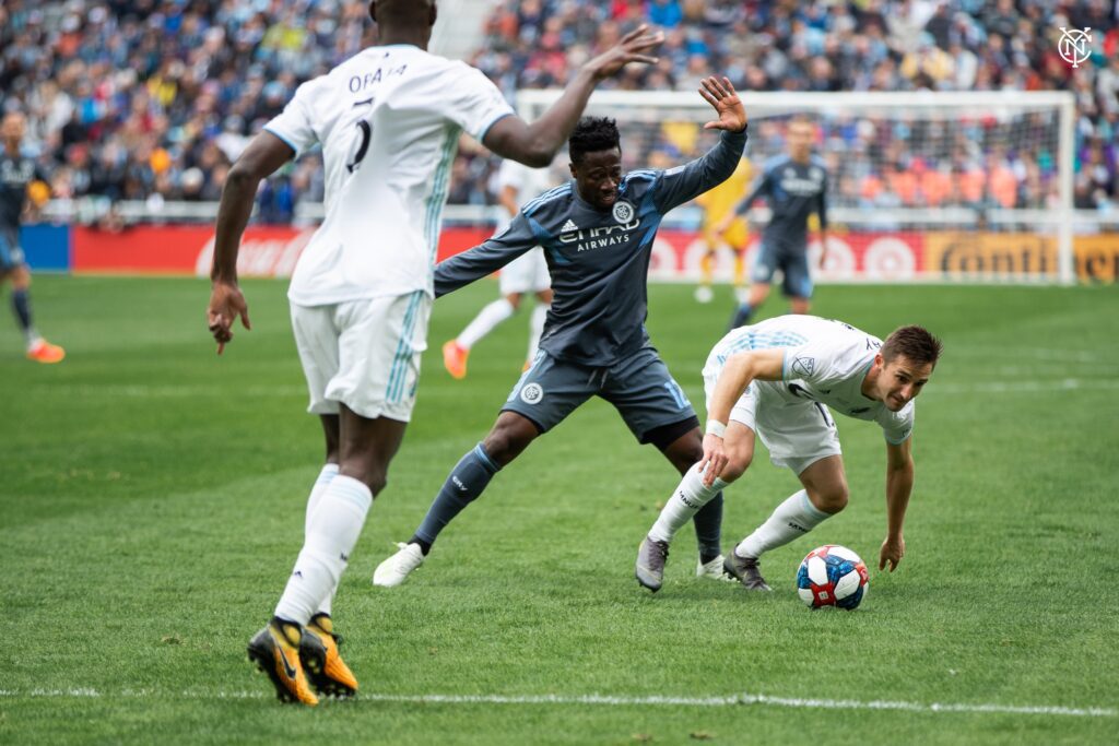 New York City FC e Minnesota United em 2019