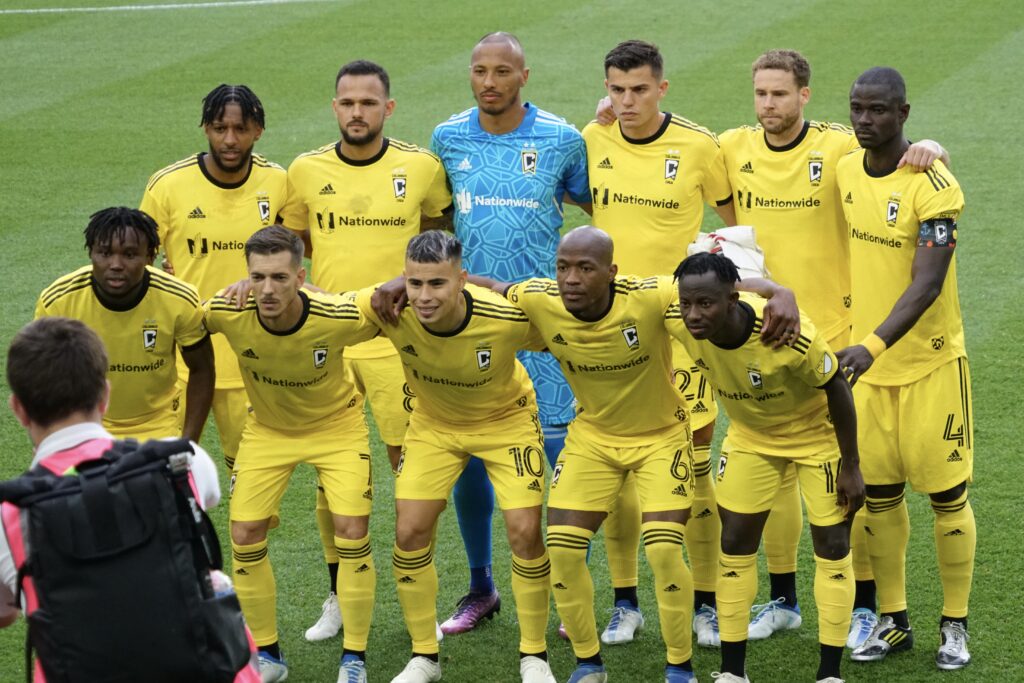 Líderes em campo, Zelarayan, Nagbe e o brasileiro Artur fizeram o meio-campo vencedor do Crew em 2020 (Celso Oliveira / Territorio MLS)