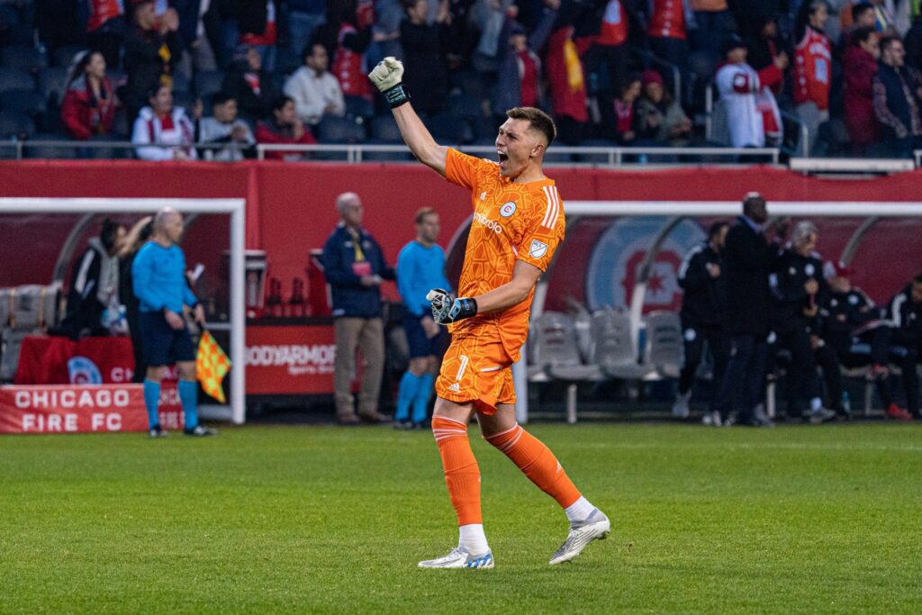 Chelsea FC Slonina Chicago Fire MLS