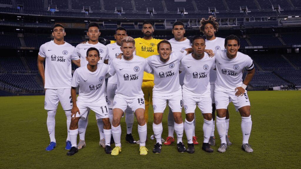California United Strikers, da NISA, tentará eliminar o LA Galaxy na Open Cup. (Reprodução/Site Oficial)