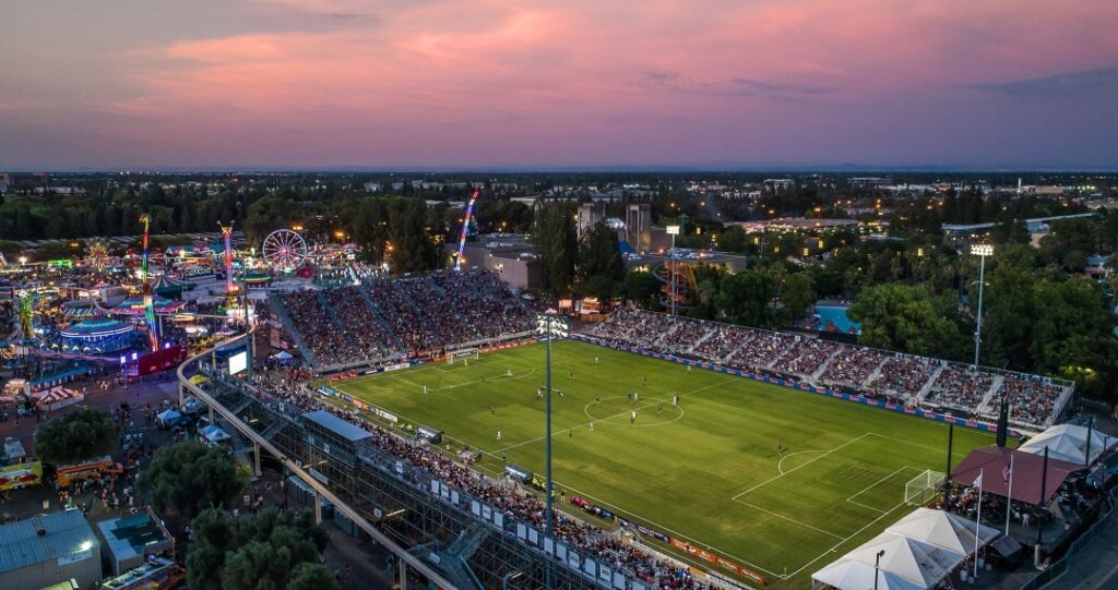 Sacramento republic FC Heart Health Park