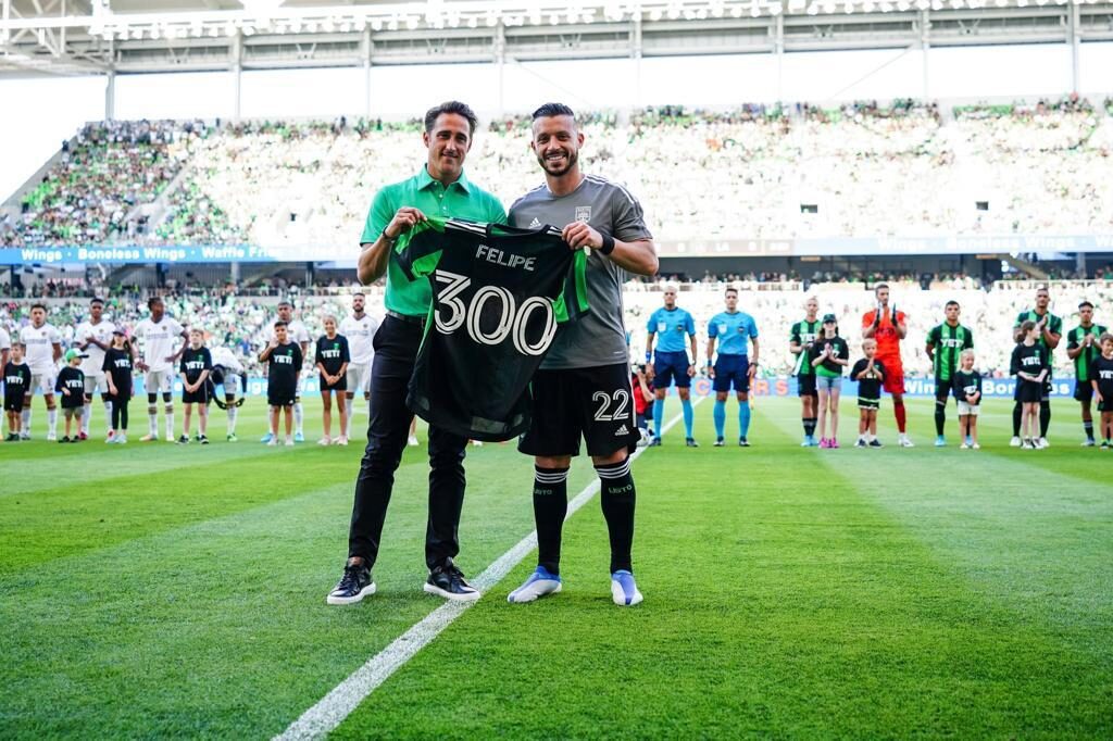 Felipe Martins chega a 300 partidas na MLS e se torna o brasileiro com mais partidas na história da liga