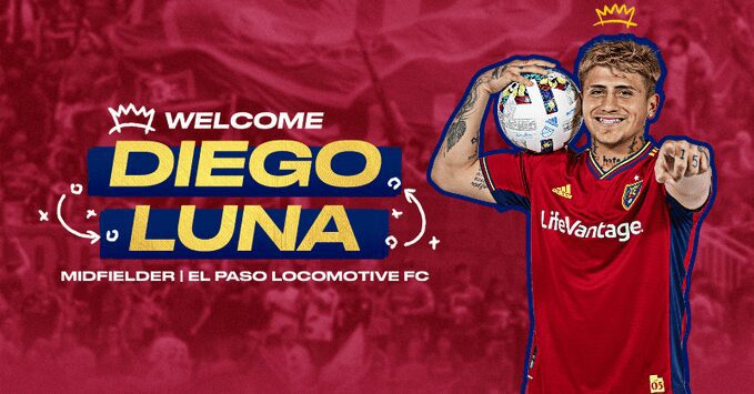 Diego Luna novo reforço do Real Salt Lake
