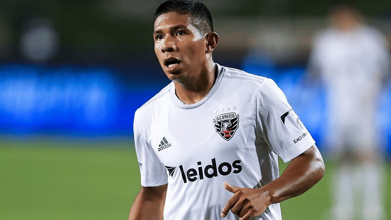 Edison Flores pode estar de mudança do DC United para o futebol do México