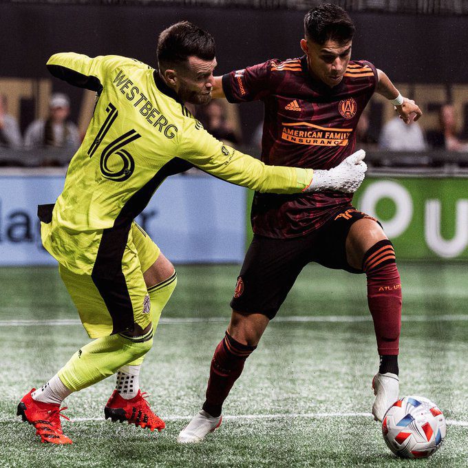 Toronto FC e Atlanta United ficaram no empate por 1 a 1 em 30 de outubro de 2021