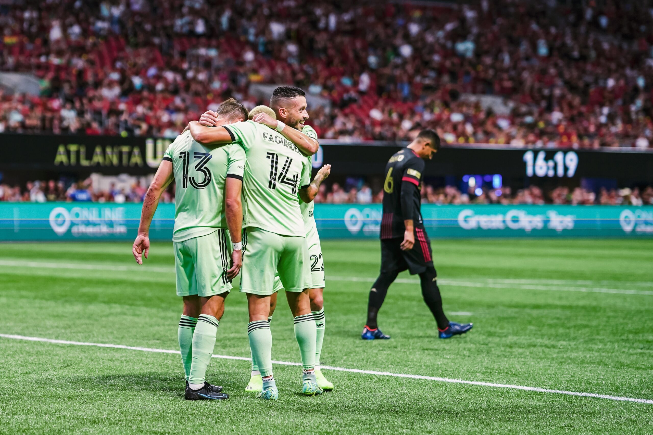 Felipe Martins faz seu primeiro gol pelo Austin FC contra o Atlanta United