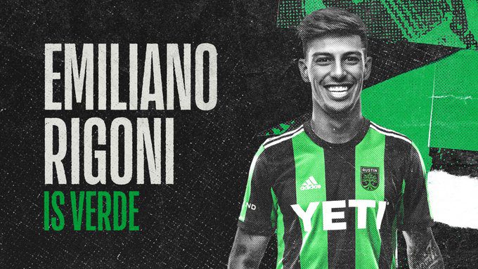 Rigoni foi oficialmente anunciado pelo Austin FC