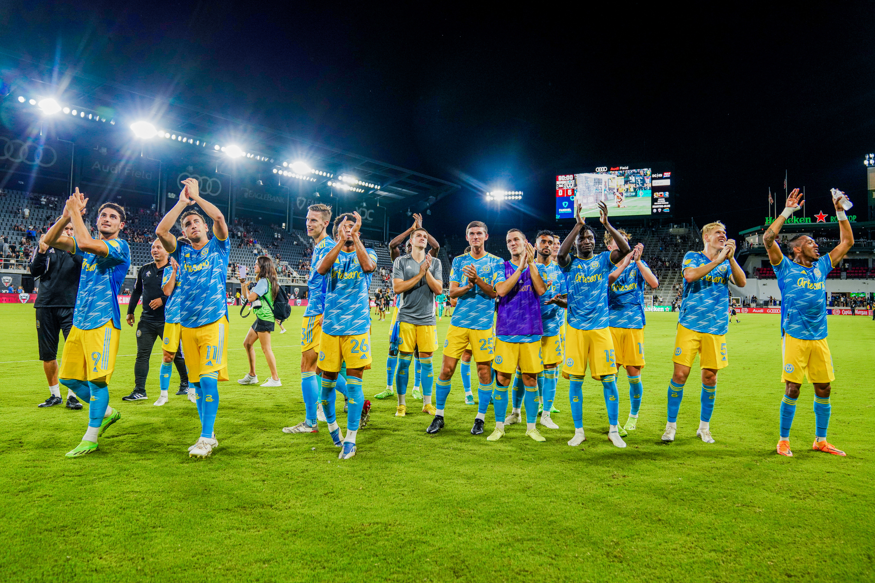 Longe dos holofotes, trio de ataque do Philadelphia Union é o melhor em número de gols na MLS
