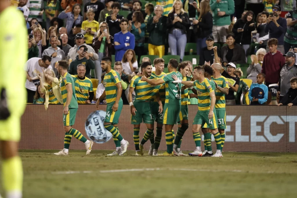 Tampa Bay Rowdies busca mais uma final no Leste nos playoffs USL Championship. Time é uma das principais forças do país fora da MLS (Imagem/Tampa Bay Rowdies)