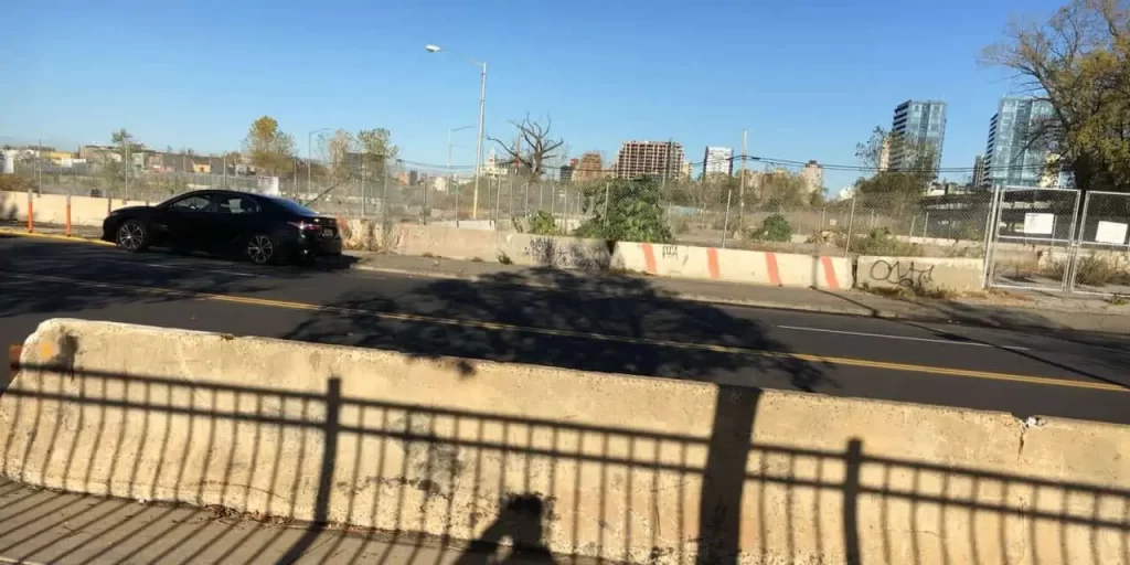 Área onde o New York City FC irá construir seu estádio no Queens, em New York. (Foto/Front Row Soccer)