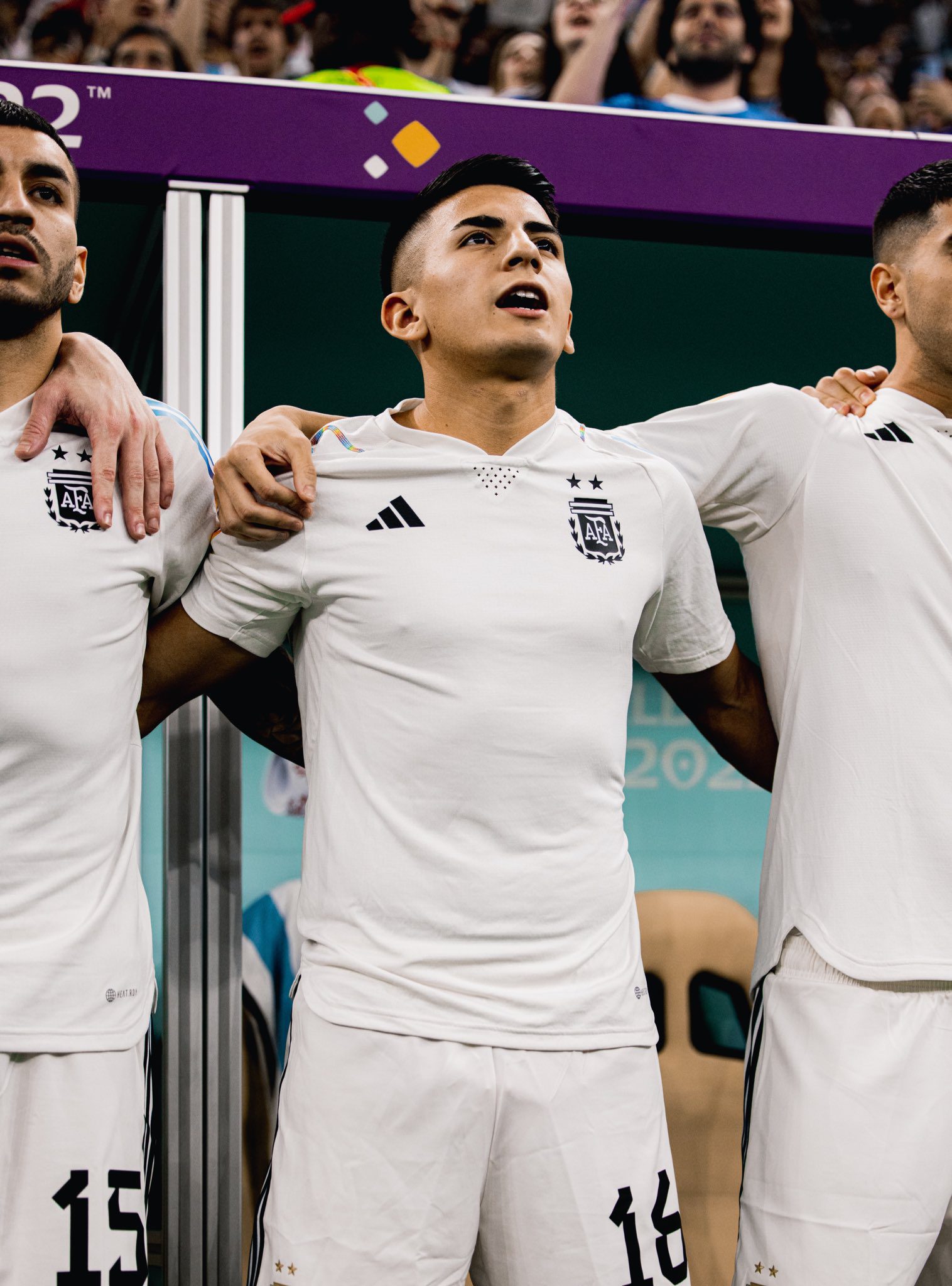 Thiago Almada pela Seleção Argentina (AFA / X)