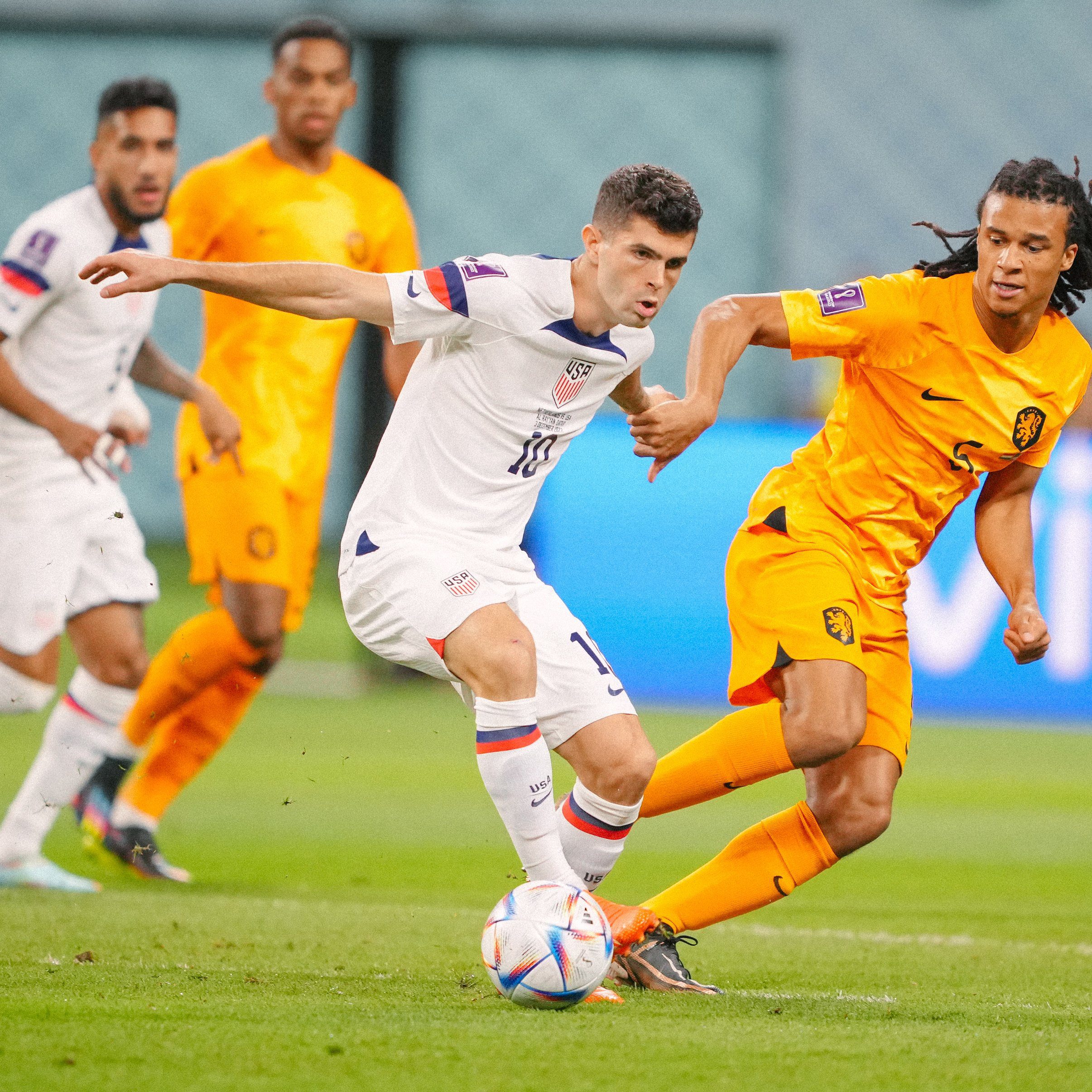 Christian Pulisic pela Seleção Americana de Futebol (Reprodução/Twitter USMNT)