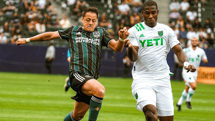 LA Galaxy e Austin FC se encontram neste sábado (22), às 23h30, horário de Brasília, no Dignity Health Sports Park, em Los Angeles.